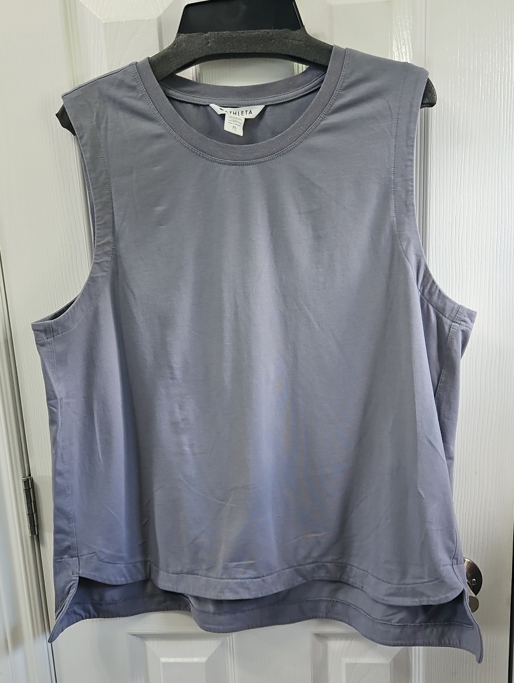 Athleta Top Color Gray Size Xl
